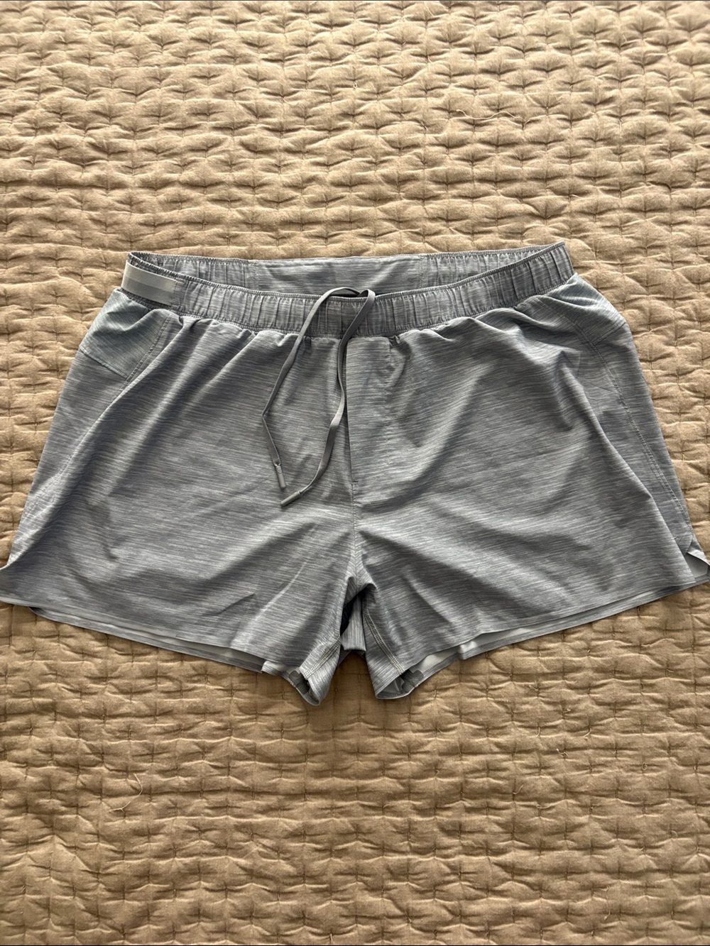 lululemon athletica Heather Gray Athletic Shorts